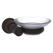  Carolina Collection Wall Mounted Soap Dish in Oil Rubbed Bronze, 5'' W x 4-5/8'' D x 2'' H