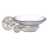  Carolina Collection Wall Mounted Soap Dish in Satin Nickel, 5'' W x 4-5/8'' D x 2'' H
