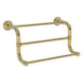  Carolina Collection 3-Bar Hand Towel Rack in Unlacquered Brass, 14'' W x 7-13/16'' D x 7-3/8'' H