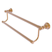  Carolina Collection 18'' Double Towel Bar in Brushed Bronze, 20'' W x 5-3/16'' D x 5-1/2'' H