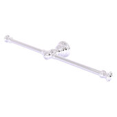  Carolina Collection 2-Arm Guest Towel Holder in Polished Chrome, 16-13/16'' W x 3-5/16'' D x 2'' H