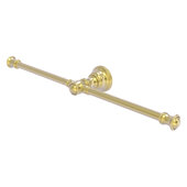  Carolina Collection 2-Arm Guest Towel Holder in Satin Brass, 16-13/16'' W x 3-5/16'' D x 2'' H