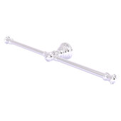  Carolina Collection 2-Arm Guest Towel Holder in Satin Chrome, 16-13/16'' W x 3-5/16'' D x 2'' H