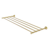  Carolina Collection 36'' Towel Shelf in Unlacquered Brass, 38'' W x 12-11/16'' D x 2'' H