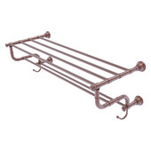  Carolina Collection 36'' Towel Shelf with Double Towel Bar in Antique Copper, 38'' W x 12-1/2'' D x 10-5/8'' H