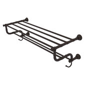  Carolina Collection 36'' Towel Shelf with Double Towel Bar in Oil Rubbed Bronze, 38'' W x 12-1/2'' D x 10-5/8'' H