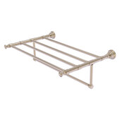  Carolina Collection 24'' Towel Shelf with Integrated Towel Bar in Antique Pewter, 26'' W x 13-11/16'' D x 6-1/2'' H