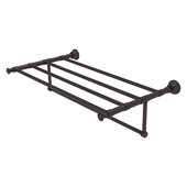  Carolina Collection 30'' Towel Shelf with Integrated Towel Bar in Antique Bronze, 32'' W x 13-11/16'' D x 6-1/2'' H