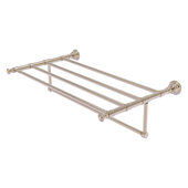  Carolina Collection 30'' Towel Shelf with Integrated Towel Bar in Antique Pewter, 32'' W x 13-11/16'' D x 6-1/2'' H