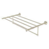  Carolina Collection 30'' Towel Shelf with Integrated Towel Bar in Polished Nickel, 32'' W x 13-11/16'' D x 6-1/2'' H