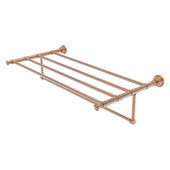  Carolina Collection 36'' Towel Shelf with Integrated Towel Bar in Brushed Bronze, 38'' W x 13-11/16'' D x 6-1/2'' H