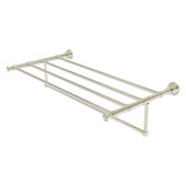  Carolina Collection 36'' Towel Shelf with Integrated Towel Bar in Polished Nickel, 38'' W x 13-11/16'' D x 6-1/2'' H