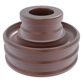  Modern Collection Bevel Reversible Round Candle Holder in Antique Copper, 2-3/4'' Diameter x 2-3/4'' D x 1-3/4'' H