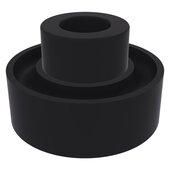  Contemporary Collection Reversible Round Candle Holder in Matte Black, 2-3/4'' Diameter x 2-3/4'' D x 1-3/4'' H