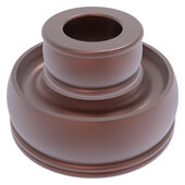  Traditional Collection Reversible Round Candle Holder in Antique Copper, 2-3/4'' Diameter x 2-3/4'' D x 1-3/4'' H