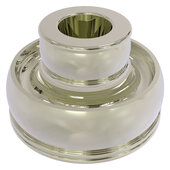  Traditional Collection Reversible Round Candle Holder in Polished Nickel, 2-3/4'' Diameter x 2-3/4'' D x 1-3/4'' H