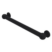  Cube Design Collection 18'' Smooth Grab Bar in Matte Black, 20-1/4'' W x 3'' D x 2-1/4'' H