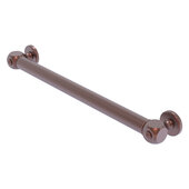  Cube Design Collection 18'' Smooth Grab Bar in Antique Copper, 20-1/4'' W x 3'' D x 2-1/4'' H