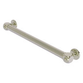  Cube Design Collection 18'' Smooth Grab Bar in Polished Nickel, 20-1/4'' W x 3'' D x 2-1/4'' H