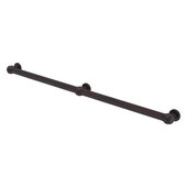  Cube Design Collection Smooth 3 Post Grab Bar in Venetian Bronze, 50-1/4'' W x 3'' D x 2-1/4'' H