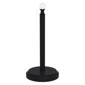  Clearview Collection Contemporary Countertop Paper Towel Stand in Matte Black, 6-1/2'' Diameter x 14'' H