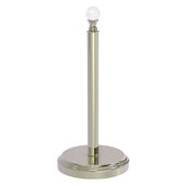  Clearview Collection Contemporary Countertop Paper Towel Stand in Polished Nickel, 6-1/2'' Diameter x 14'' H