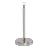  Clearview Collection Contemporary Countertop Paper Towel Stand in Satin Nickel, 6-1/2'' Diameter x 14'' H