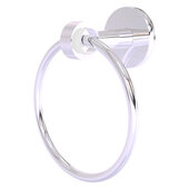  Clearview Collection Towel Ring with Smooth Accent in Polished Chrome, 6'' Diameter x 3-13/16'' D x 7-3/16'' H