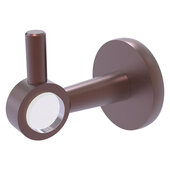  Clearview Collection Robe Hook with Smooth Accent in Antique Copper, 2-5/8'' W x 3-13/16'' D x 3-5/16'' H