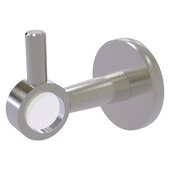  Clearview Collection Robe Hook with Smooth Accent in Satin Nickel, 2-5/8'' W x 3-13/16'' D x 3-5/16'' H