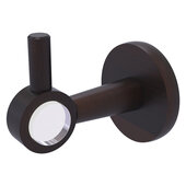  Clearview Collection Robe Hook with Smooth Accent in Venetian Bronze, 2-5/8'' W x 3-13/16'' D x 3-5/16'' H