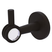  Clearview Collection Robe Hook with Dotted Accents in Oil Rubbed Bronze, 2-5/8'' W x 3-13/16'' D x 3-5/16'' H