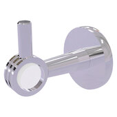  Clearview Collection Robe Hook with Dotted Accents in Polished Chrome, 2-5/8'' W x 3-13/16'' D x 3-5/16'' H