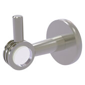  Clearview Collection Robe Hook with Dotted Accents in Satin Nickel, 2-5/8'' W x 3-13/16'' D x 3-5/16'' H