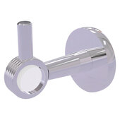  Clearview Collection Robe Hook with Grooved Accents in Polished Chrome, 2-5/8'' W x 3-13/16'' D x 3-5/16'' H