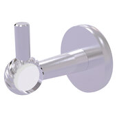  Clearview Collection Robe Hook with Twisted Accents in Satin Nickel, 2-5/8'' W x 3-13/16'' D x 3-5/16'' H