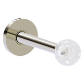  Clearview Collection Retractable Wall Hook in Polished Nickel, 2'' Diameter x 3-3/4'' D x 2'' H