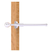  Clearview Collection Retractable Pullout Garment Rod in Satin Chrome, 1-7/8'' Diameter x 10-1/8'' D x 1-7/8'' H