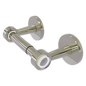  Clearview Collection Two Post Toilet Tissue Holder with Smooth Accent in Polished Nickel, 8-1/8'' W x 3-13/16'' D x 2-5/8'' H