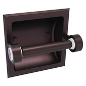  Clearview Collection Recessed Toilet Paper Holder with Smooth Accent in Antique Bronze, 6-3/16'' W x 4-3/16'' D x 6-1/8'' H