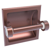  Clearview Collection Recessed Toilet Paper Holder with Smooth Accent in Antique Copper, 6-3/16'' W x 4-3/16'' D x 6-1/8'' H