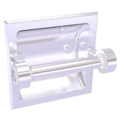  Clearview Collection Recessed Toilet Paper Holder with Smooth Accent in Satin Chrome, 6-3/16'' W x 4-3/16'' D x 6-1/8'' H