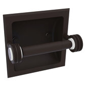  Clearview Collection Recessed Toilet Paper Holder with Dotted Accents in Oil Rubbed Bronze, 6-3/16'' W x 4-3/16'' D x 6-1/8'' H