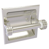  Clearview Collection Recessed Toilet Paper Holder with Dotted Accents in Satin Nickel, 6-3/16'' W x 4-3/16'' D x 6-1/8'' H