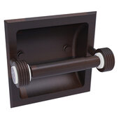  Clearview Collection Recessed Toilet Paper Holder with Grooved Accents in Venetian Bronze, 6-3/16'' W x 4-3/16'' D x 6-1/8'' H