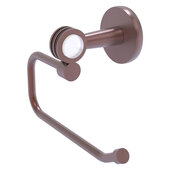  Clearview Collection Euro Style Toilet Tissue Holder with Dotted Accents in Antique Copper, 7-3/4'' W x 3-13/16'' D x 5-7/8'' H