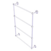  Clearview Collection 4-Tier 24'' Ladder Towel Bar with Smooth Accent in Satin Chrome, 26-5/8'' W x 4-5/8'' D x 35-13/16'' H