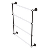  Clearview Collection 4-Tier 30'' Ladder Towel Bar with Smooth Accent in Oil Rubbed Bronze, 32-5/8'' W x 4-5/8'' D x 35-13/16'' H