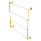  Clearview Collection 4-Tier 36'' Ladder Towel Bar with Smooth Accent in Polished Brass, 38-5/8'' W x 4-5/8'' D x 35-13/16'' H