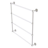  Clearview Collection 4-Tier 36'' Ladder Towel Bar with Smooth Accent in Satin Nickel, 38-5/8'' W x 4-5/8'' D x 35-13/16'' H
